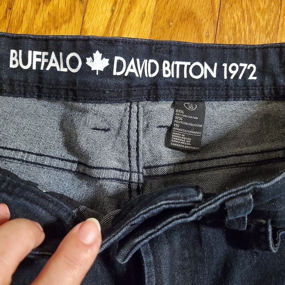 Buffalo &David bitton Evan X Slim Straight Stretch 1972 jeans MEN'S SZ W32/L30 - Picture 2 of 12